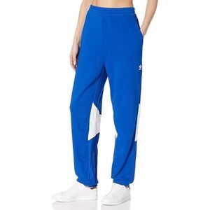 Adidas adult women Royal Blue Joggers with White Accents